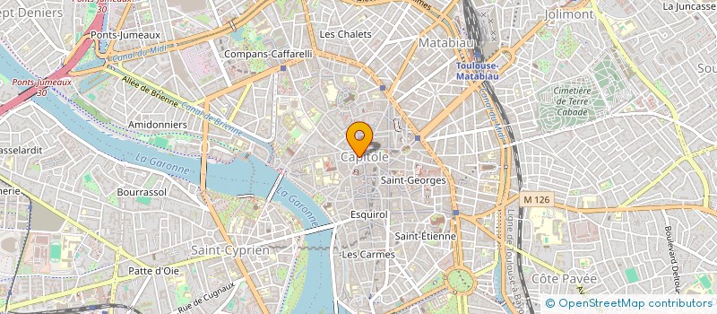 localisation de l'entreprise MONSIEUR PATRICK KABOU  TOULOUSE