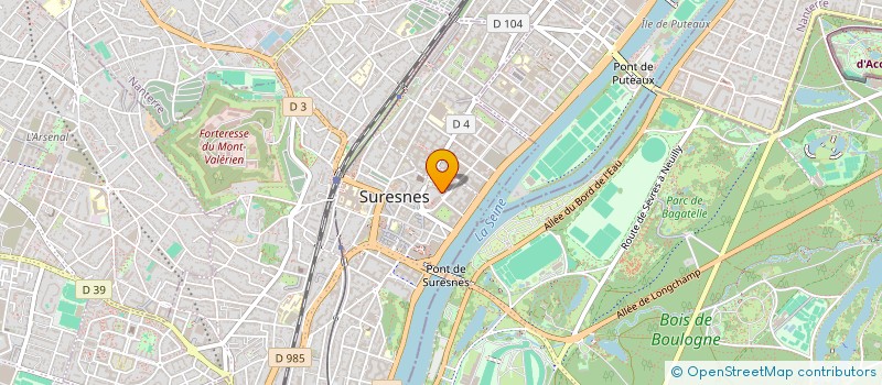 localisation de l'entreprise MONSIEUR PATRICK KARNIER à SURESNES