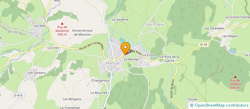 localisation de l'entreprise MONSIEUR PATRICK KASHALA KAPINGA  MANZAT