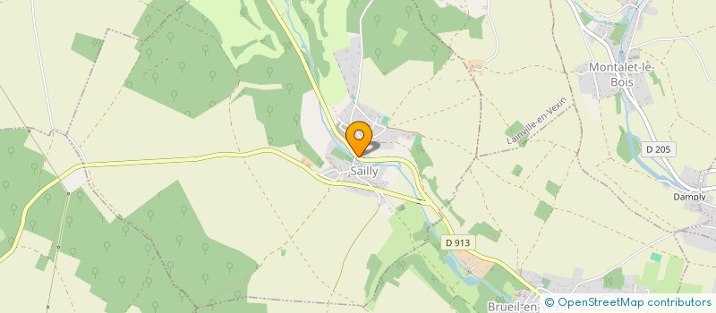 localisation de l'entreprise MONSIEUR PATRICK KAWEZINSKI  SAILLY