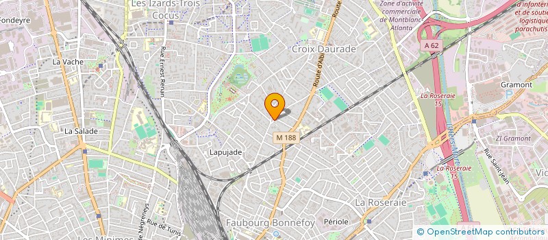 localisation de l'entreprise MONSIEUR PATRICK KAZADI à TOULOUSE