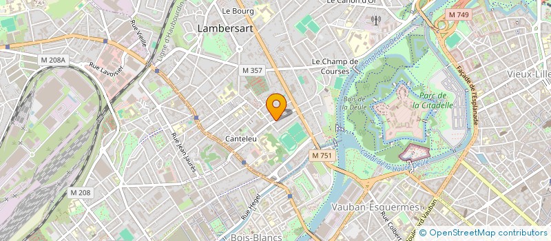 localisation de l'entreprise MONSIEUR PATRICK KEMPIAK à LAMBERSART