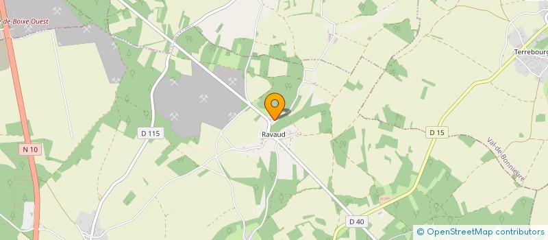 localisation de l'entreprise MONSIEUR PATRICK KERJEAN à AUSSAC-VADALLE
