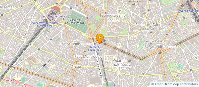 localisation de l'entreprise MONSIEUR PATRICK KERMORGANT  PARIS