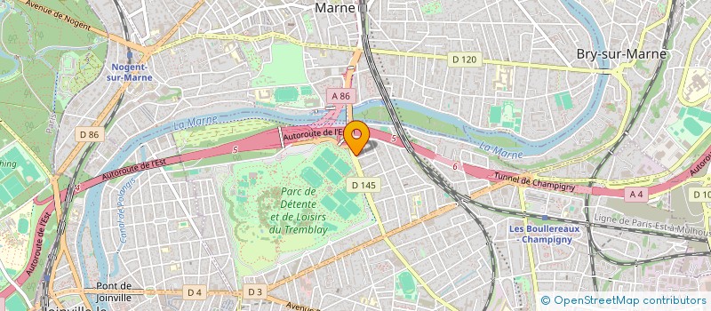 localisation de l'entreprise MONSIEUR PATRICK KHALIFA à CHAMPIGNY-SUR-MARNE