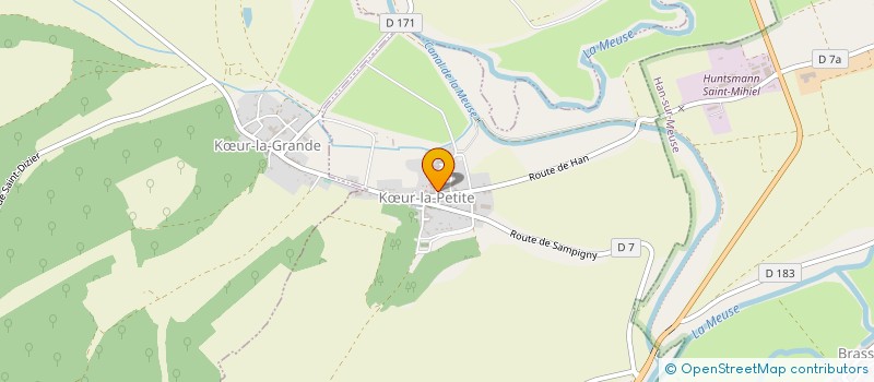localisation de l'entreprise MONSIEUR PATRICK KIENER à ROUVROIS-SUR-MEUSE