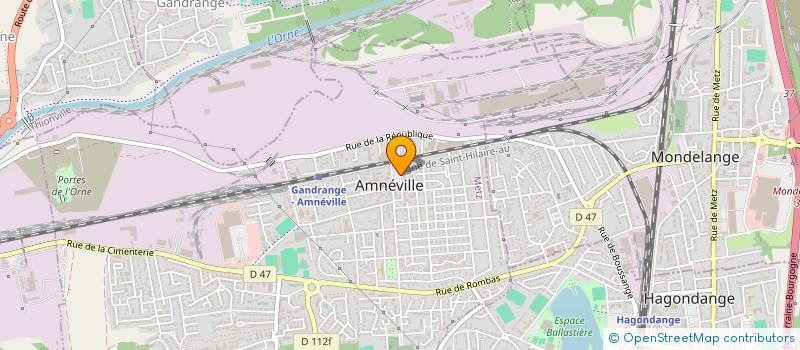 localisation de l'entreprise MONSIEUR PATRICK KLEIN à AMNEVILLE