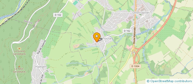 localisation de l'entreprise MONSIEUR PATRICK KLEIN  PHALSBOURG