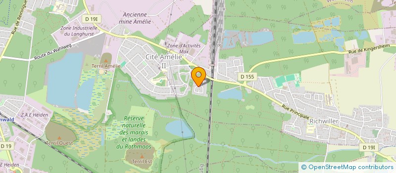 localisation de l'entreprise MONSIEUR PATRICK KLEINCLAUS  RICHWILLER