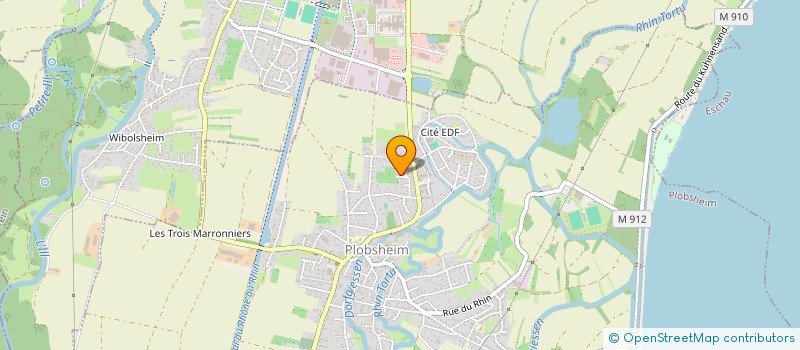 localisation de l'entreprise MONSIEUR PATRICK KLINGLER  PLOBSHEIM