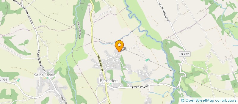 localisation de l'entreprise MONSIEUR PATRICK KMIECLUCK  BERNADETS