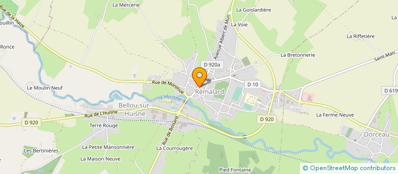 localisation de l'entreprise MONSIEUR PATRICK KOCH à REMALARD-EN-PERCHE