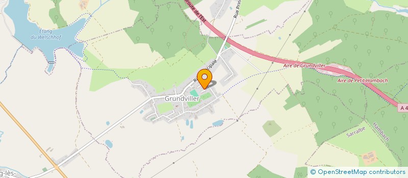 localisation de l'entreprise MONSIEUR PATRICK KOPPLER  GRUNDVILLER