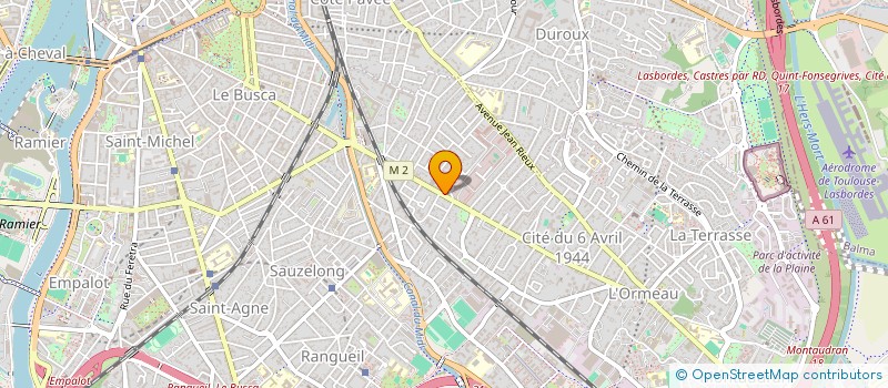 localisation de l'entreprise MONSIEUR PATRICK KOYO NAKI à TOULOUSE