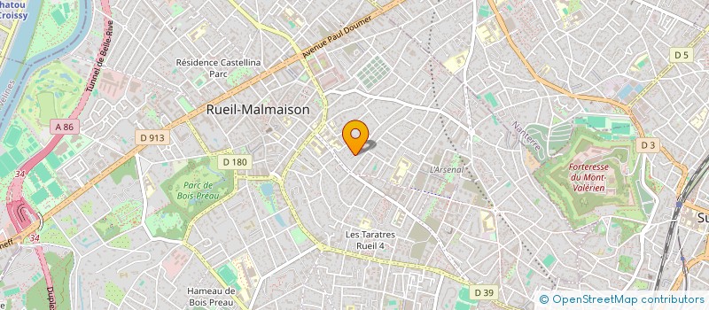 localisation de l'entreprise MONSIEUR PATRICK KPARA à RUEIL-MALMAISON
