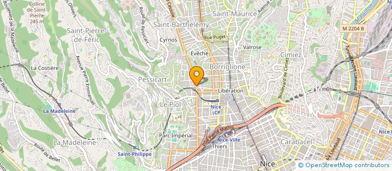 localisation de l'entreprise MONSIEUR PATRICK KUTNER  NICE