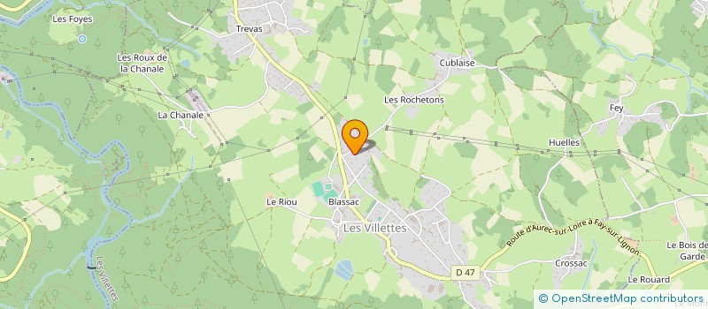 localisation de l'entreprise MONSIEUR PATRICK L HERETE  LES VILLETTES