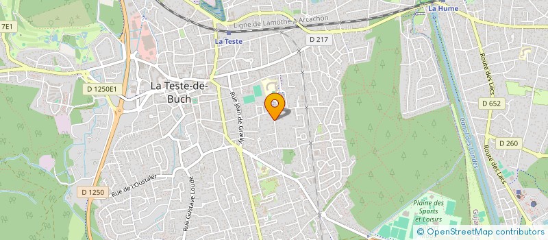 localisation de l'entreprise MONSIEUR PATRICK LA GOUTE à LA TESTE-DE-BUCH