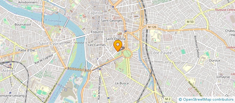 localisation de l'entreprise MONSIEUR PATRICK LABAT  TOULOUSE
