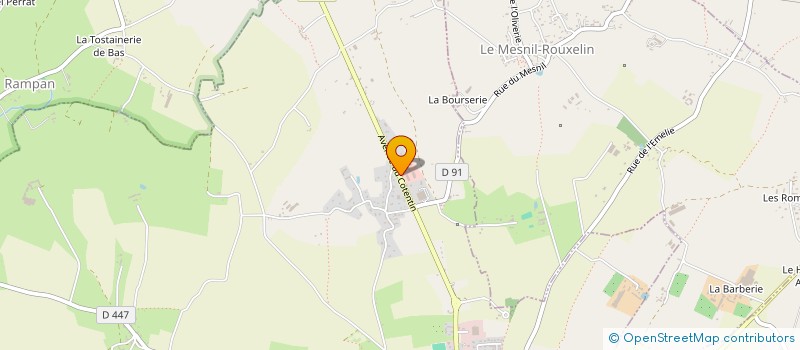 localisation de l'entreprise MONSIEUR PATRICK LABBEY  SAINT-GEORGES-MONTCOCQ