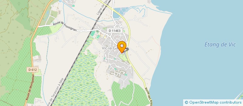 localisation de l'entreprise MONSIEUR PATRICK LABONNE  VIC-LA-GARDIOLE