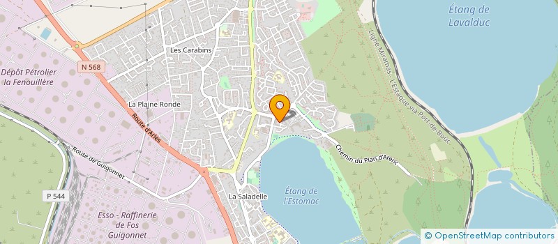 localisation de l'entreprise MONSIEUR PATRICK LABOURET  FOS-SUR-MER