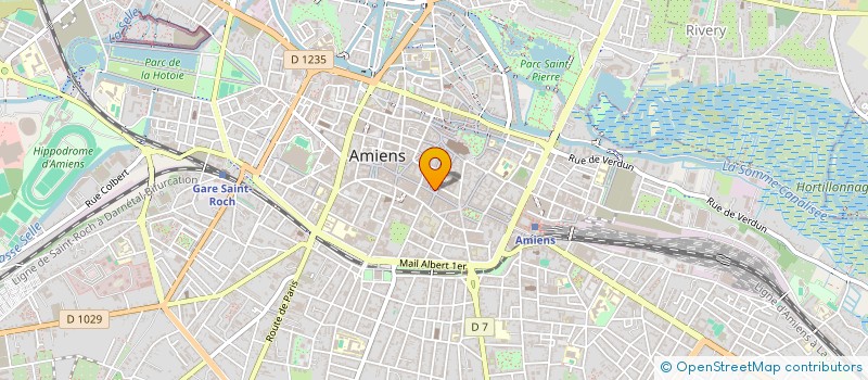 localisation de l'entreprise MONSIEUR PATRICK LABRUNYE à AMIENS