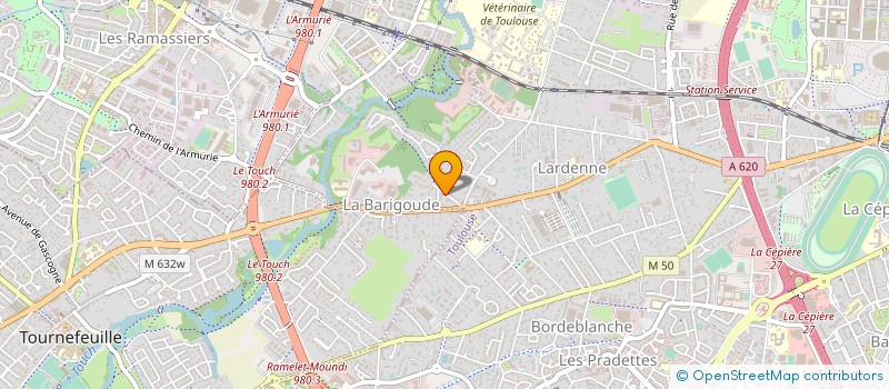 localisation de l'entreprise MONSIEUR PATRICK LACAN à TOULOUSE