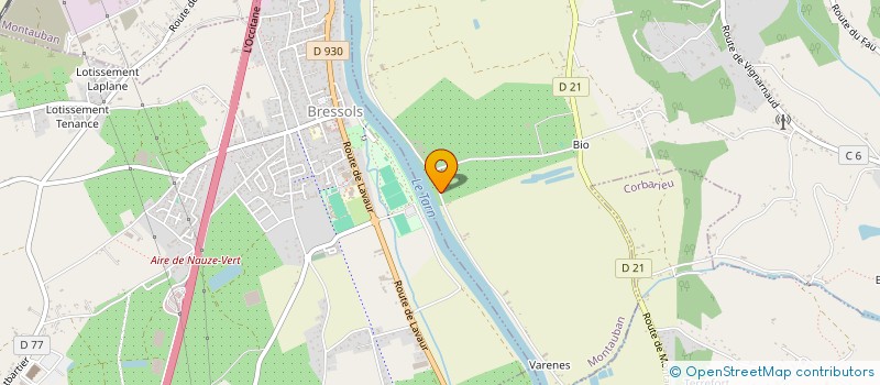 localisation de l'entreprise MONSIEUR PATRICK LACASSAGNE  MONTAUBAN