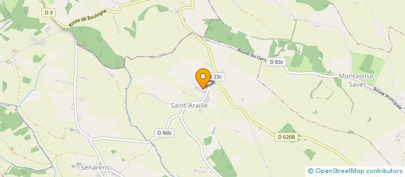localisation de l'entreprise MONSIEUR PATRICK LACOMME à ST ARAILLE