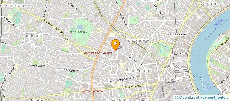 localisation de l'entreprise MONSIEUR PATRICK LACROIX à BORDEAUX