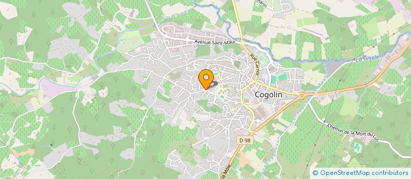 localisation de l'entreprise MONSIEUR PATRICK LAFANECHERE à COGOLIN