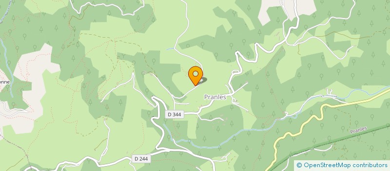 localisation de l'entreprise MONSIEUR PATRICK LAFAYE DE MICHEAUX  FLAVIAC