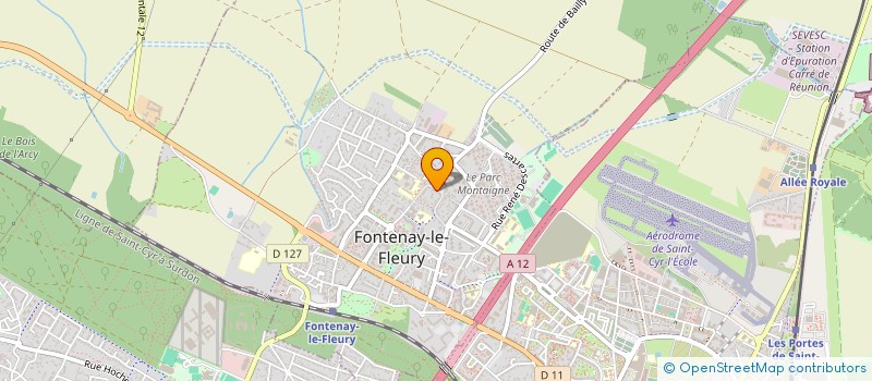 localisation de l'entreprise MONSIEUR PATRICK LAFON à FONTENAY-LE-FLEURY