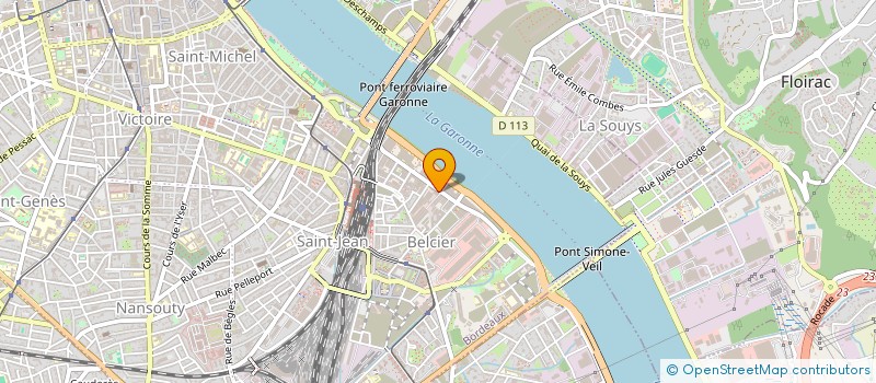localisation de l'entreprise MONSIEUR PATRICK LAFON  BORDEAUX