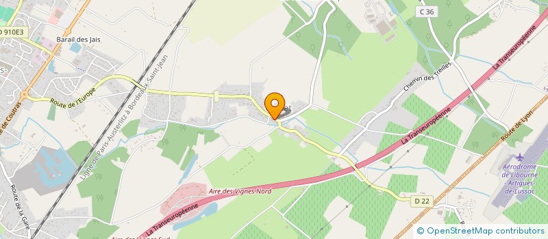 localisation de l'entreprise MONSIEUR PATRICK LAGARDE  SAINT-DENIS-DE-PILE