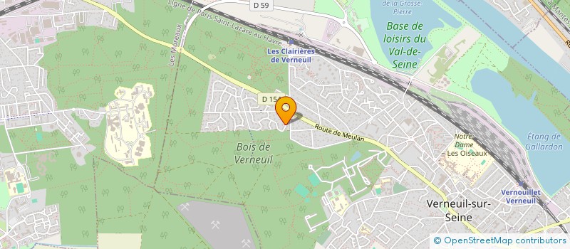 localisation de l'entreprise MONSIEUR PATRICK LAGNIER  VERNEUIL-SUR-SEINE