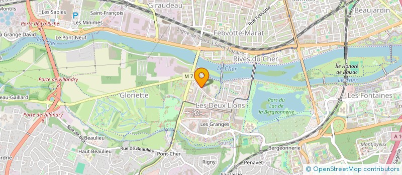 localisation de l'entreprise MONSIEUR PATRICK LAINE  TOURS