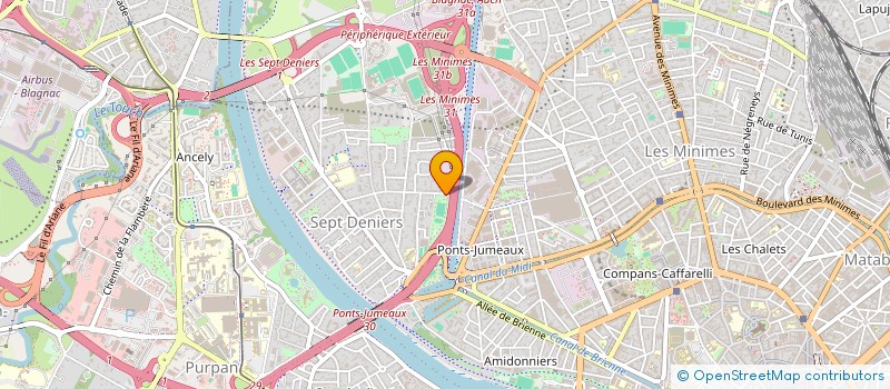 localisation de l'entreprise MONSIEUR PATRICK LAITU à TOULOUSE