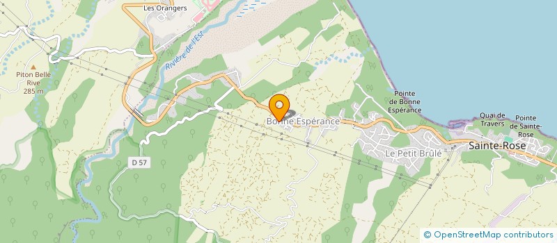 localisation de l'entreprise MONSIEUR PATRICK LALLEMAND  SAINTE ROSE