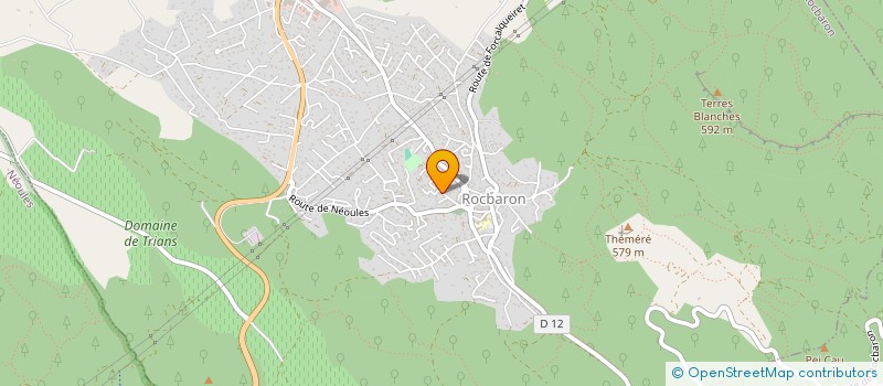 localisation de l'entreprise MONSIEUR PATRICK LALLEMANT  FORCALQUEIRET