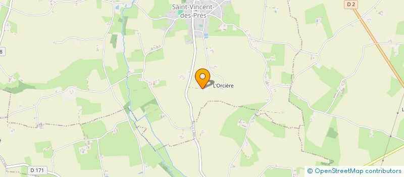 localisation de l'entreprise MONSIEUR PATRICK LALOIT  SAINT VINCENT DES PRES