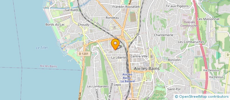 localisation de l'entreprise MONSIEUR PATRICK LAMBERT à AIX-LES-BAINS