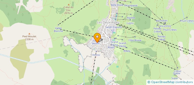 localisation de l'entreprise MONSIEUR PATRICK LAMBERT  LES HOUCHES