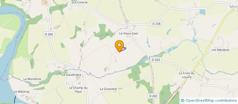 localisation de l'entreprise MONSIEUR PATRICK LAMBERT à MONTREUIL-POULAY