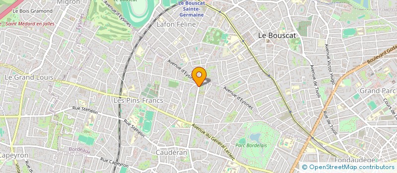 localisation de l'entreprise MONSIEUR PATRICK LAMBERT à BORDEAUX
