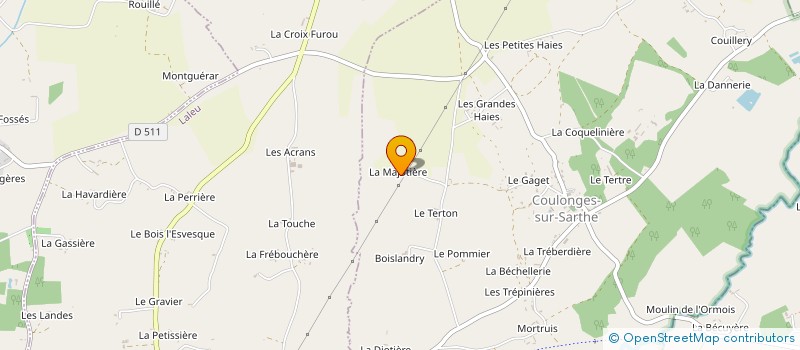 localisation de l'entreprise MONSIEUR PATRICK LAMBERT à SAINT-JULIEN-SUR-SARTHE