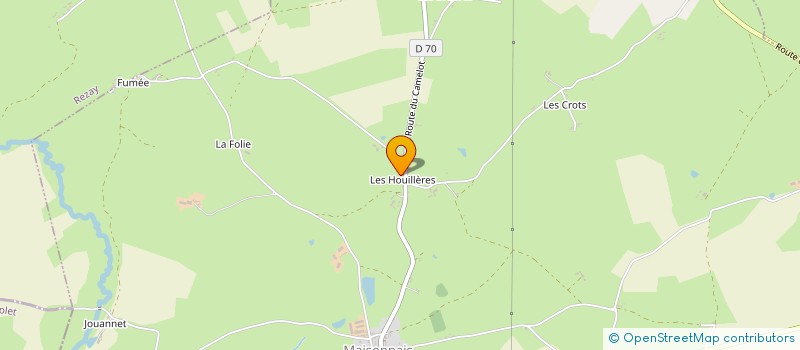 localisation de l'entreprise MONSIEUR PATRICK LAMBERTZ  MAISONNAIS