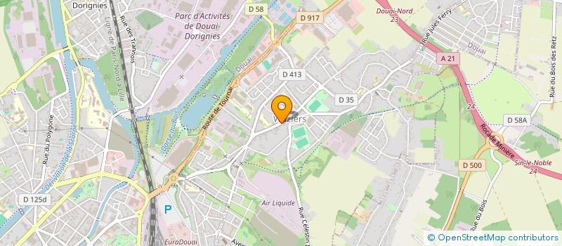 localisation de l'entreprise MONSIEUR PATRICK LAMOUR  WAZIERS