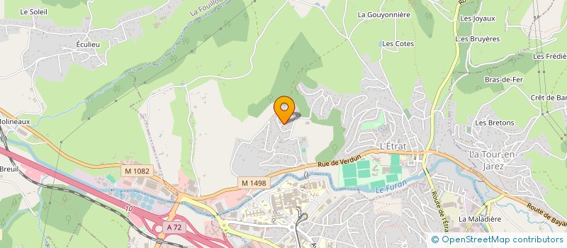 localisation de l'entreprise MONSIEUR PATRICK LAMPA à L'ETRAT